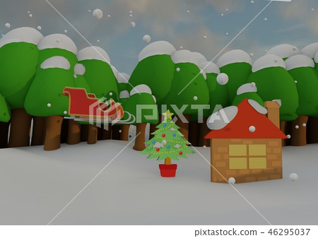 聖誕節03的例證 聖誕節03的例證 46295037