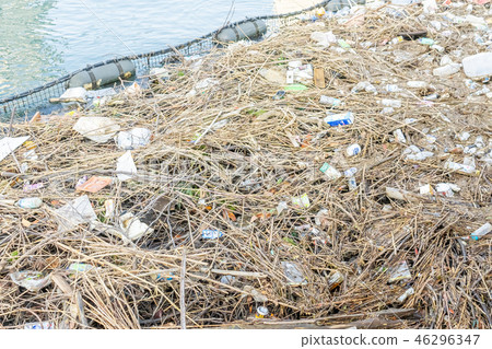Waste from the sea, water, pollution, waste, environmental issues 46296347