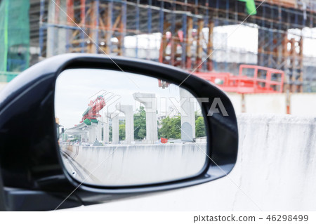 Construction of high-speed railway. 46298499