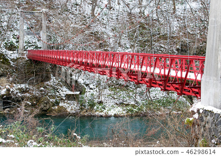 冬天的夢穀神的Iwahashi秋田縣 冬天的夢穀神的Iwahashi秋田縣 46298614