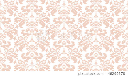 Wallpaper in the style of Baroque. A seamless  46299678