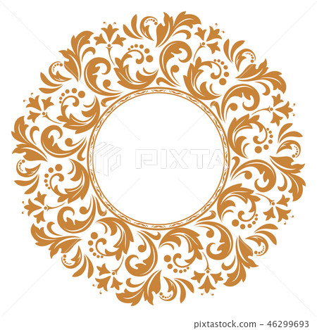 Decorative frame. Elegant element for design Decorative frame. Elegant element for design 46299693