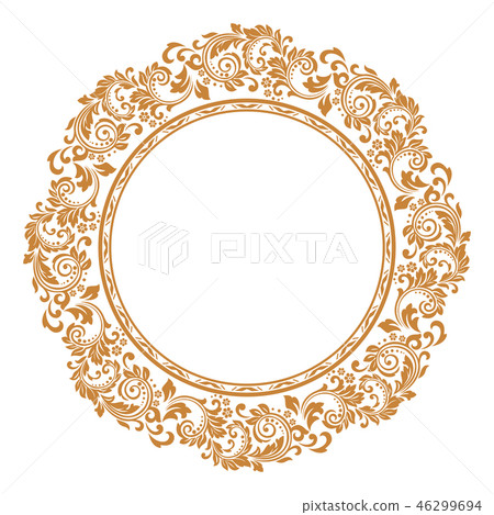 Decorative frame. Elegant element for design  46299694