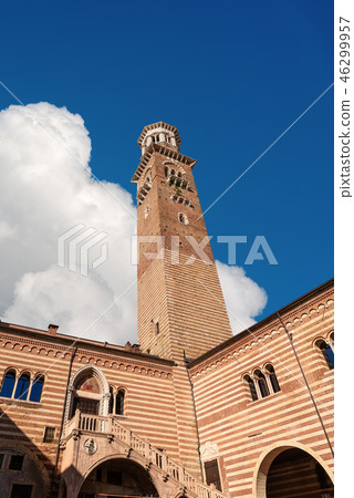 Ragione Palace and Lamberti Tower - Verona Italy Ragione Palace and Lamberti Tower - Verona Italy 46299957