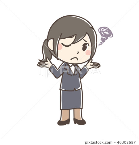 插图素材: 职业女性a不满意 查看全部