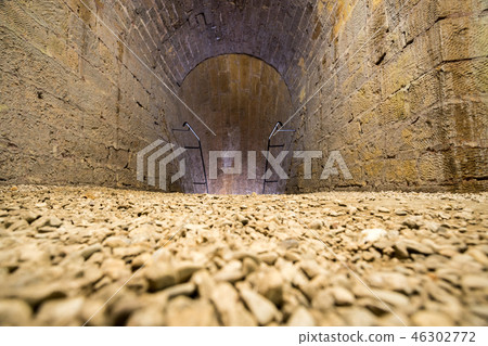 staircase in stone staircase in stone 46302772
