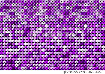 The Banner Purple Sequins Glitter, Sparkle, Back. 46304459