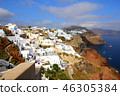 Landscape of Santorini, Greece 46305384