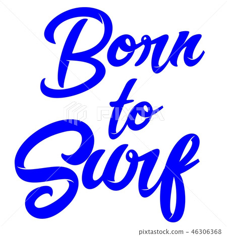 Surfing Typography Apparel Design Surfing Typography Apparel Design 46306368