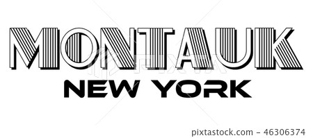 Montauk Surfing. Urban Apparel Design Typography Montauk Surfing. Urban Apparel Design Typography 46306374