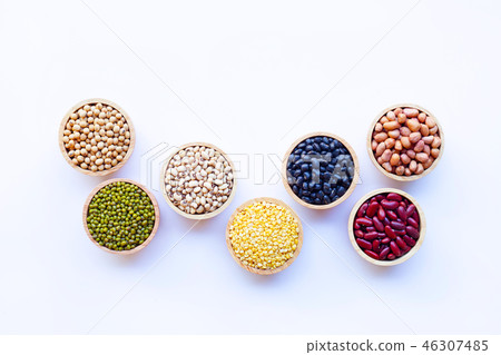 Mixed beans, Different legumes Mixed beans, Different legumes 46307485