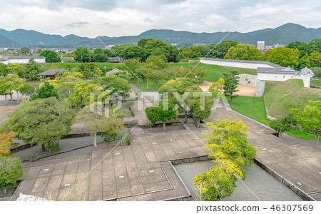 Akaho Castle Landscape of Honmaru Palace 46307569