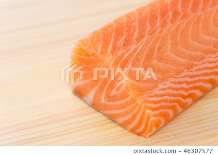 Salmon sashimi Salmon sashimi 46307577