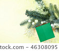 Christmas gift with tree. 46308095
