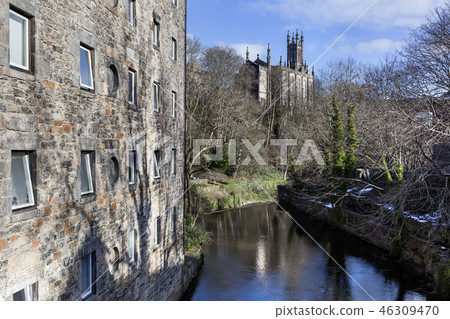 Dean village in Edinburgh Dean village in Edinburgh 46309470