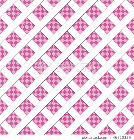 Abstract seamless background with pink geometric  Abstract seamless background with pink geometric  46310329