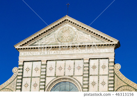 Church decorations detail. Santa Maria Novella Church decorations detail. Santa Maria Novella 46313156
