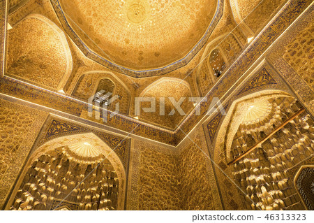 Amir Temur (Tamerlan) tomb in Samarkand,Uzbekistan 46313323