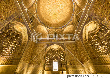Amir Temur (Tamerlan) tomb in Samarkand,Uzbekistan Amir Temur (Tamerlan) tomb in Samarkand,Uzbekistan 46313330