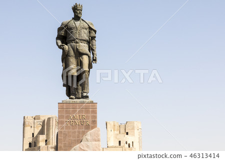 monument to the Turco-Mongol conqueror Amir Timur monument to the Turco-Mongol conqueror Amir Timur 46313414