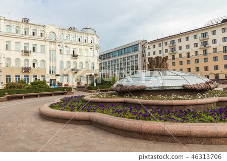 Independence square in Minsk. Independence square in Minsk. 46313706