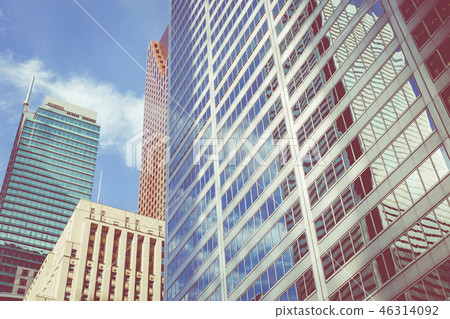 City Street Building View, Toronto,Ontario,Canada. City Street Building View, Toronto,Ontario,Canada. 46314092