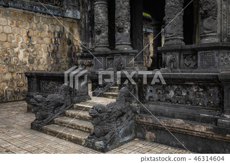 Imperial Khai Dinh Tomb in Hue, Vietnam. Imperial Khai Dinh Tomb in Hue, Vietnam. 46314604