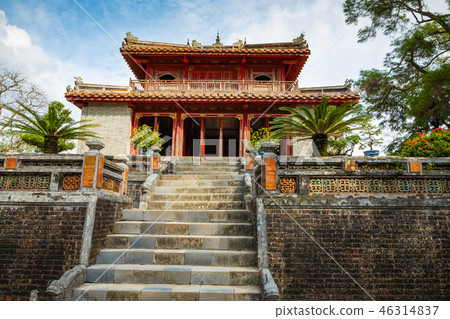 Imperial Minh Mang Tomb in Hue, Vietnam. Imperial Minh Mang Tomb in Hue, Vietnam. 46314837