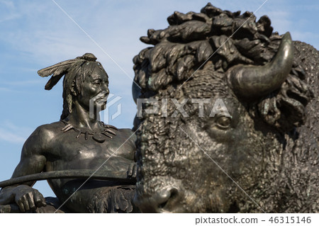 George Washington monument in Philadelphia. George Washington monument in Philadelphia. 46315146