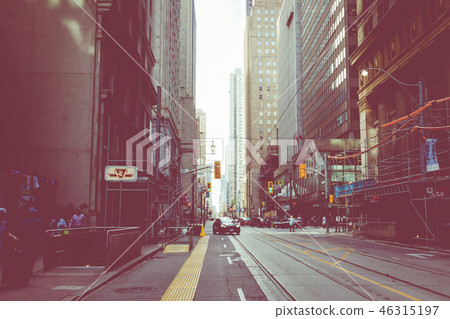 Rush hour atToronto's busiest intersections. Rush hour atToronto's busiest intersections. 46315197