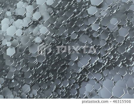 Abstract Polygonal Metallic Honeycomb Abstract Polygonal Metallic Honeycomb 46315508