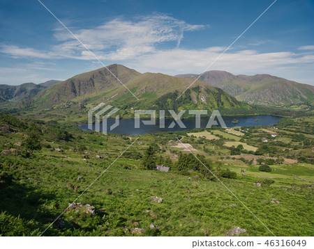 Big Mountain lake in Ireland at the Healy Pass 46316049