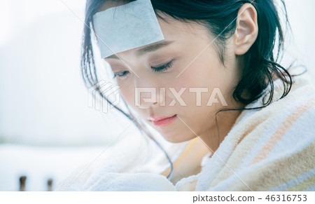 一個感冒的女人 46316753