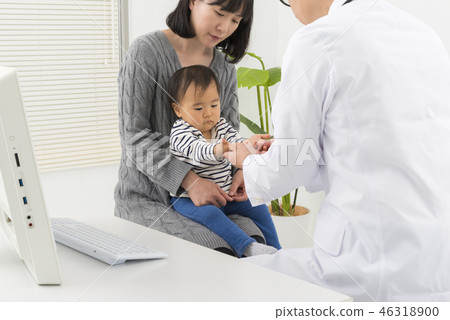 接受內科治療的兒童 接受內科治療的兒童 46318900