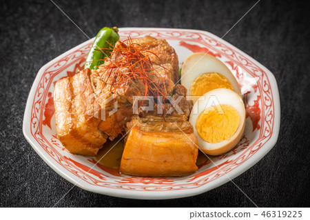 軟煮豬肉料理 46319225