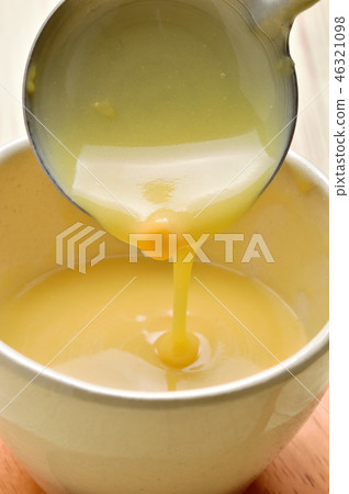 Corn potage soup 46321098