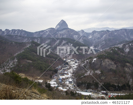 Jinan Maesan Stone Pagoda Scenery Sansa Yeareung-myeon, Jinan-gun, Jeonbuk, Korea, 46321127