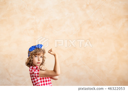 We can do it! Woman's day concept 46322053