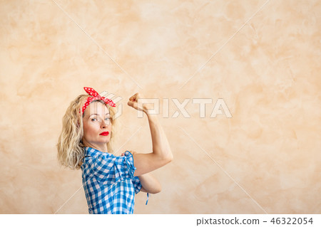 We can do it! Woman's day concept We can do it! Woman's day concept 46322054