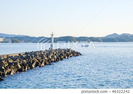 Coast and lighthouse of Tanabe-cho, Wakayama Prefecture Coast and lighthouse of Tanabe-cho, Wakayama Prefecture 46322242