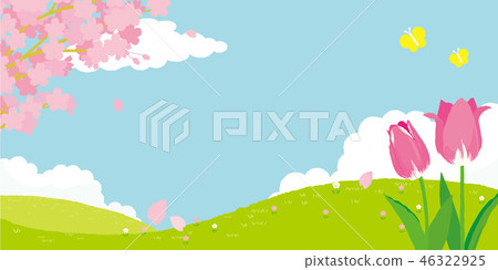 Spring image background 46322925