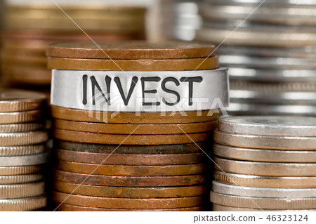 Coin Stack Concept Coin Stack Concept 46323124