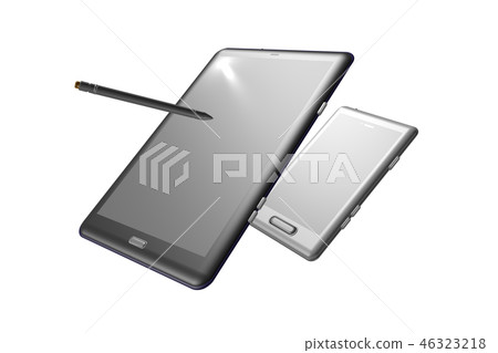 平板和智能手機透明圖像（計算機圖形） 46323218