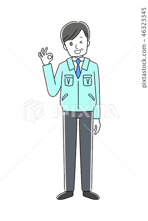 工作服男人 工作服男人 46323345