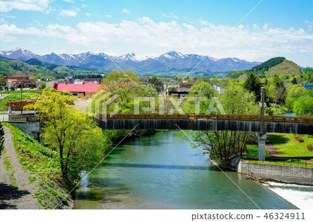 Shiobyu河和Daisetsuzan 46324911