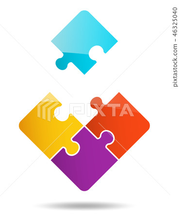 3 + 1 piece puzzle 46325040