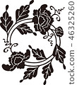 Peony Marumon (Castle Bottage Studio) pattern paper 46325260