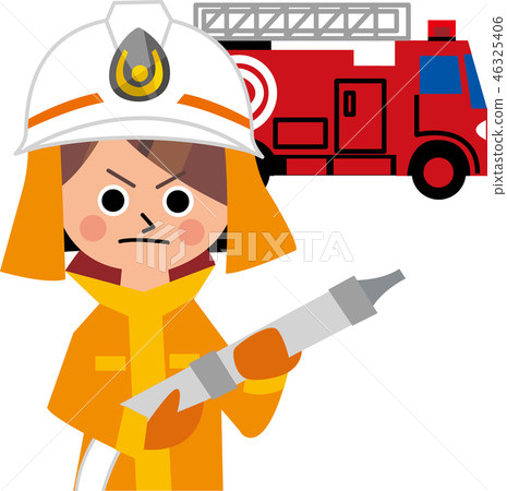 Female firefighter 46325406