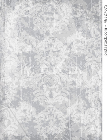 Vintage ornamented background Vector. Royal 46327075