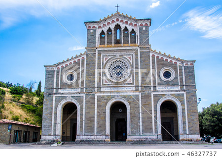 Basilica of Santa Margherita in Cortona, Italy 46327737